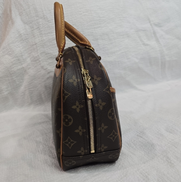 Louis Vuitton Trouville Monogram Canvas Leather Bag Speedy Alma Classic Travel - Picture 4 of 16